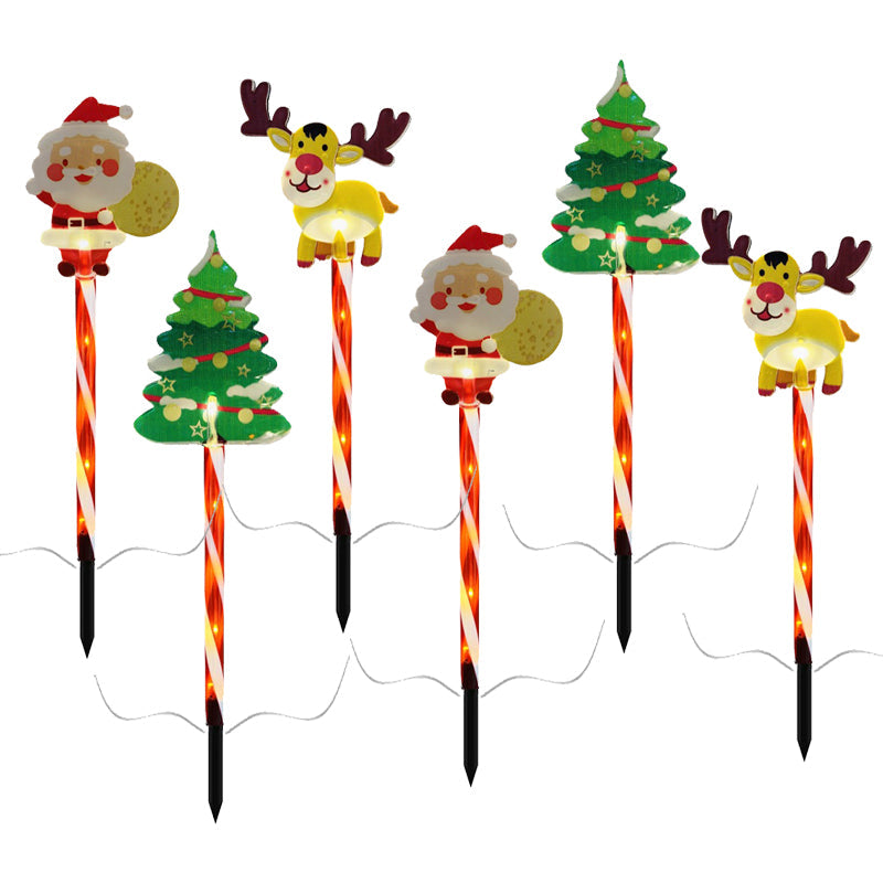 ๐๐6-Pack Solar Christmas Decorative Lights
