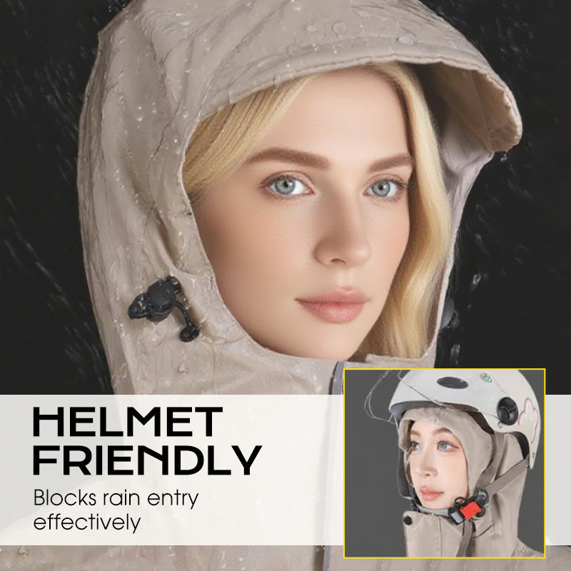 Full-Length Motorcycle Raincoat