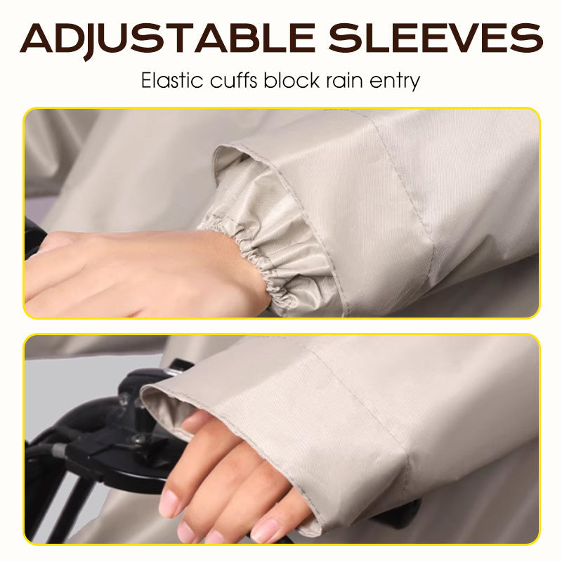 Full-Length Motorcycle Raincoat