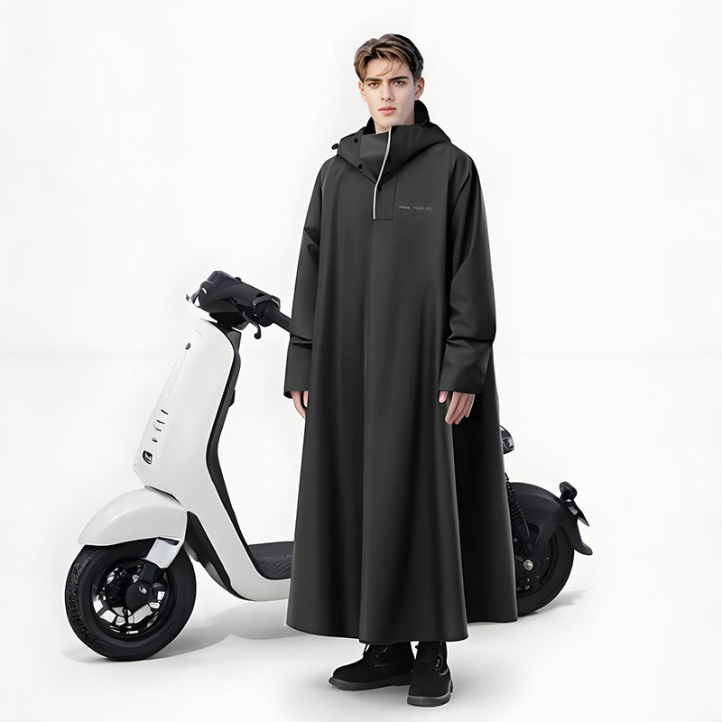 Full-Length Motorcycle Raincoat