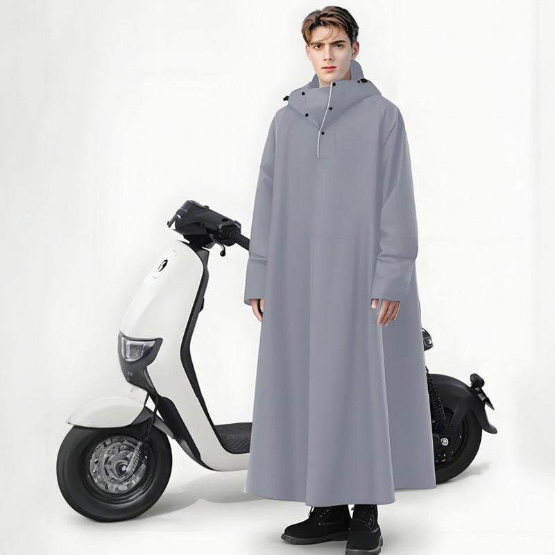 Full-Length Motorcycle Raincoat