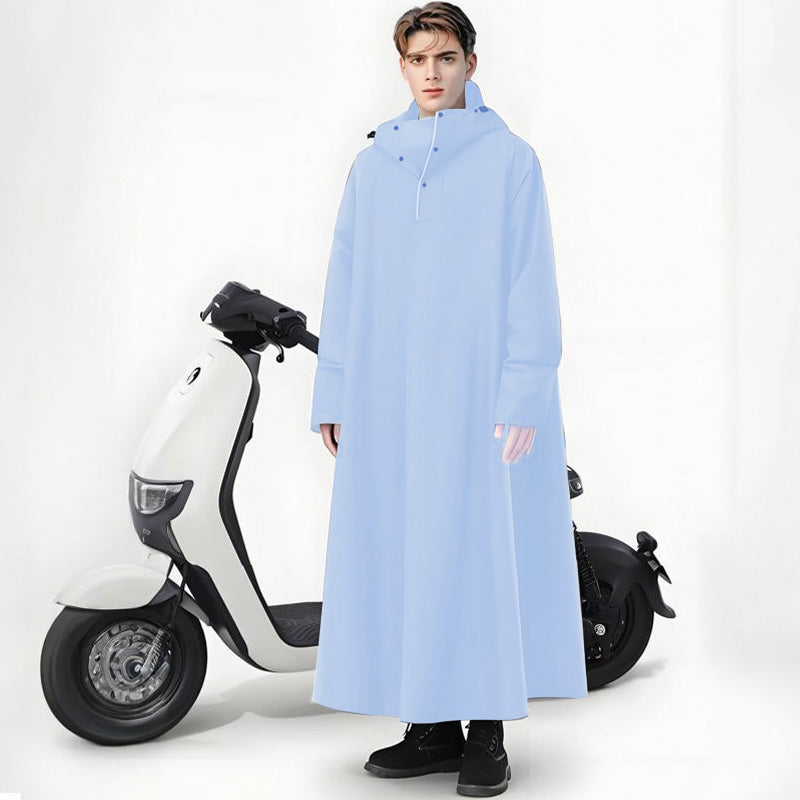 Full-Length Motorcycle Raincoat