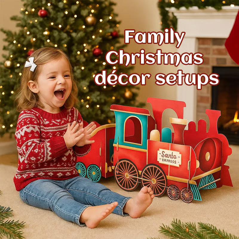 Creative Santa's Gift Express Train