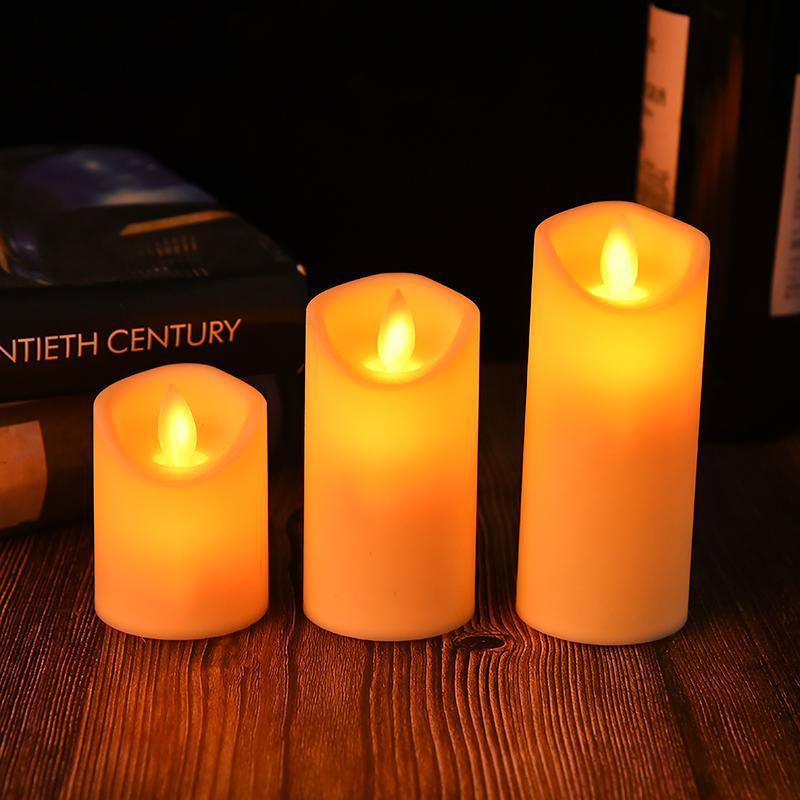 LED Flickering Flameless Candle