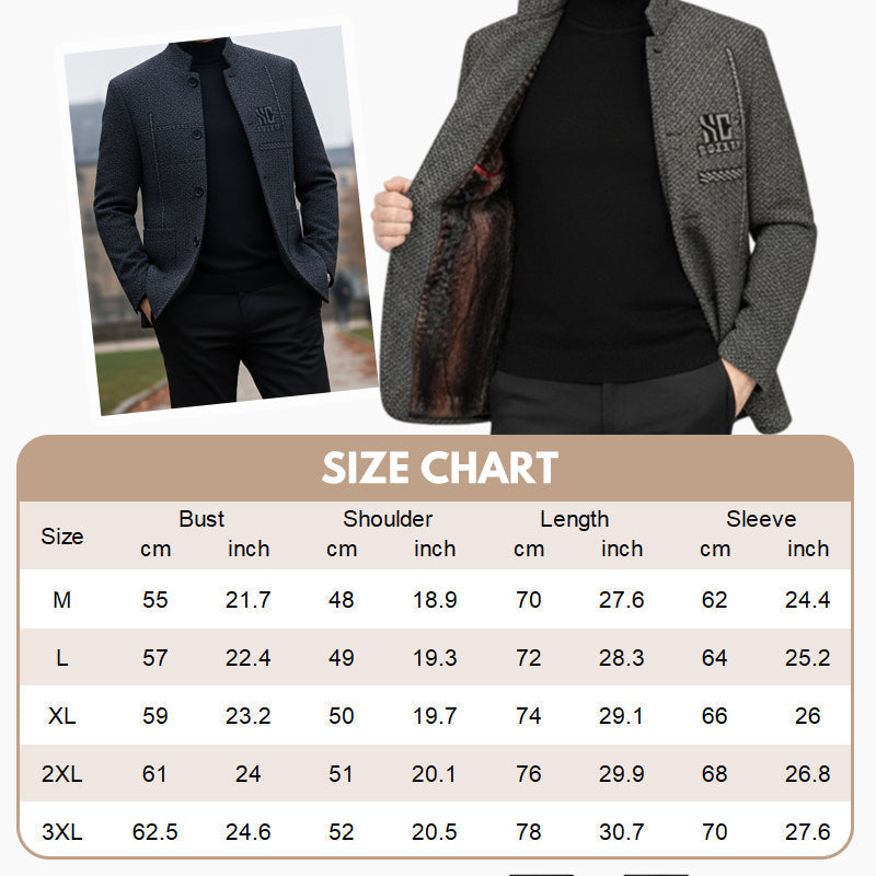 Men's Casual Warm Coat