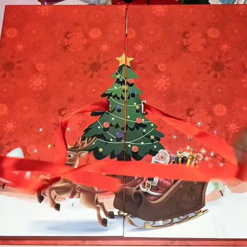 24-Day Christmas Countdown Advent Calendar Gift Box
