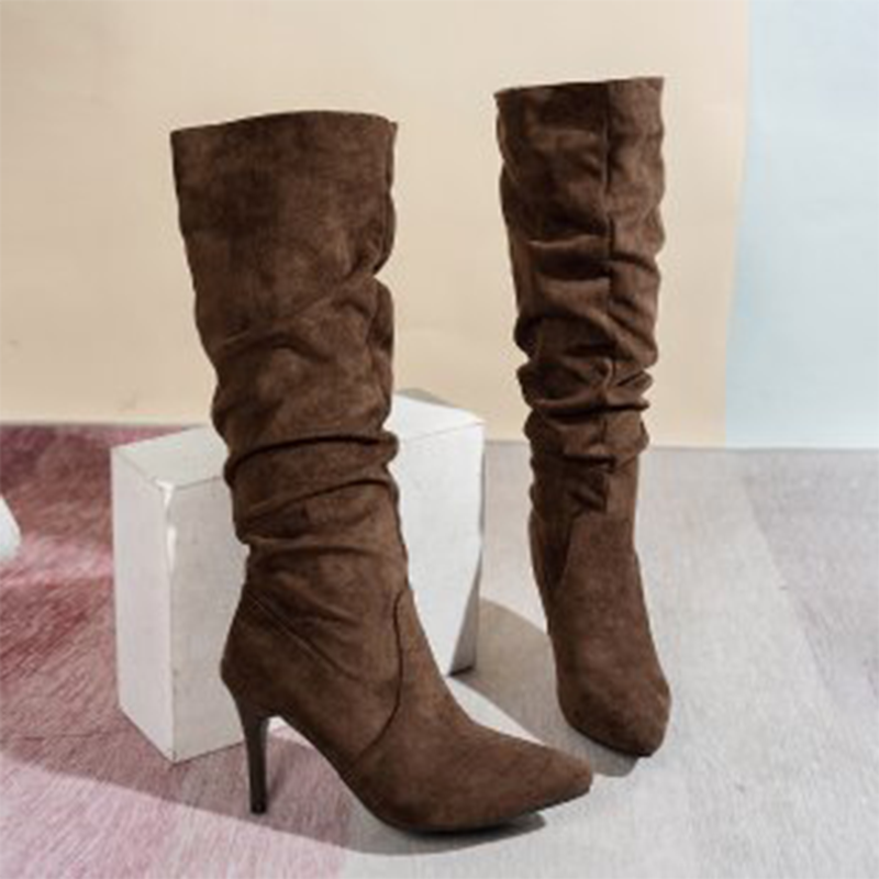 š„Hot Sale -Womenās Fashionable Knee-High Slouch Boots