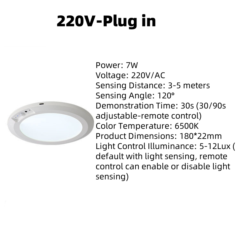šRechargeable Motion Sensor Ceiling Light š”