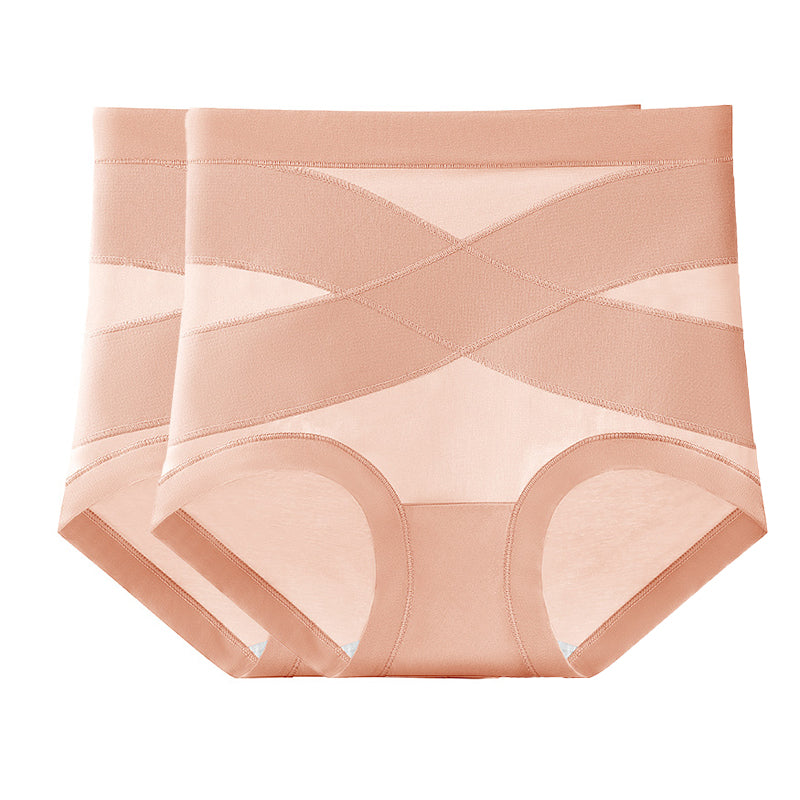 High Waisted Tummy Control Hip Lifting Breathable Panties