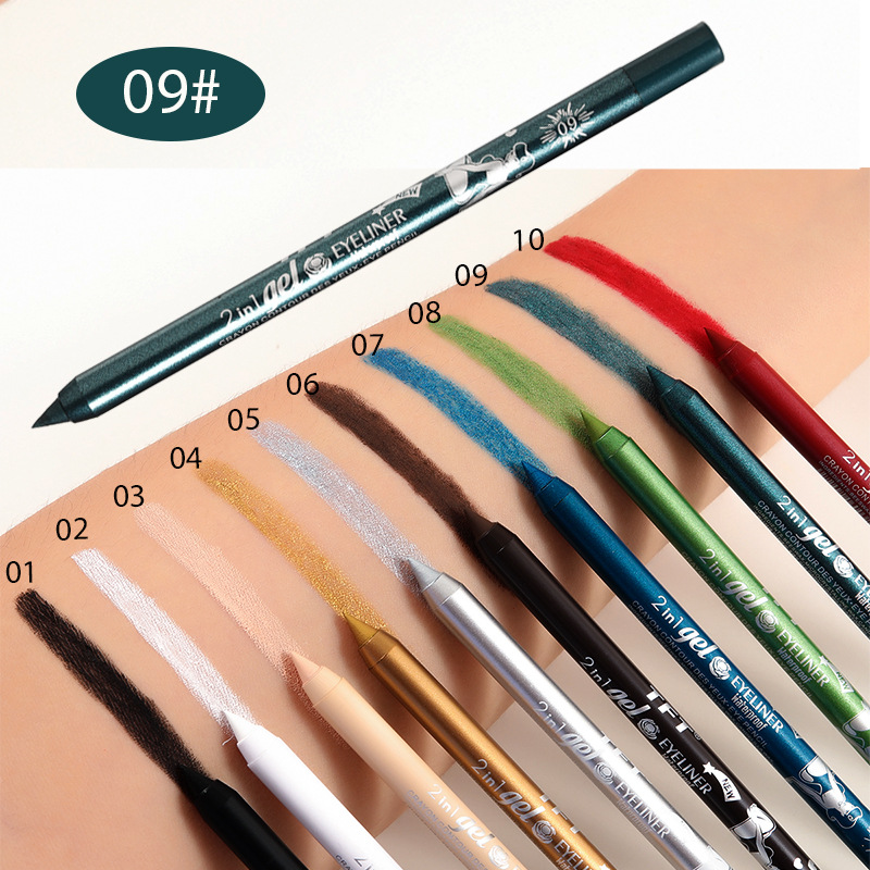 Vibrant Color Gel Eyeliner for All-Day Wear