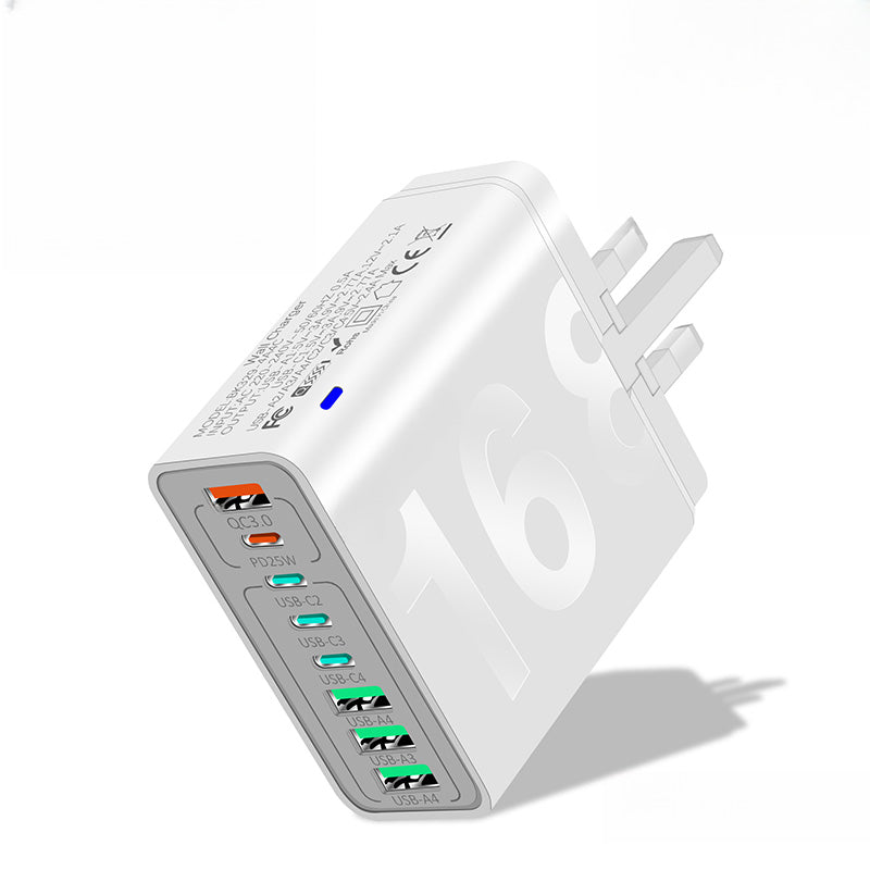 💎 49% OFF! 💎 Multi-Port 150W Fast Charging Hub – 8 USB Ports, Smart Chip Protection & Universal Plug Options 🔌