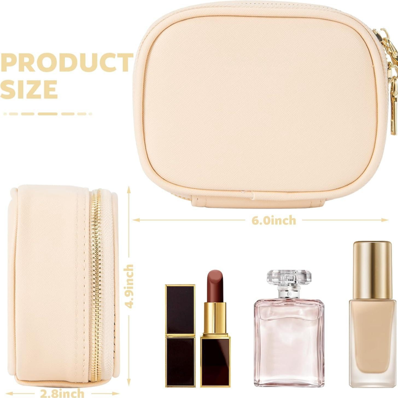 Travel Makeup Case with LED Lighted Mirror