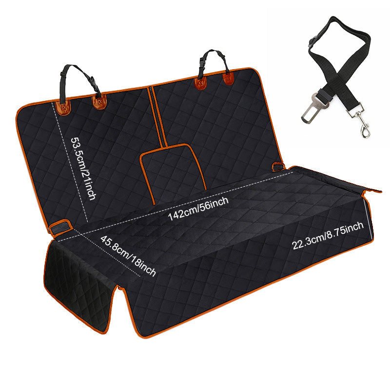 ๐ 50% OFF! ๐ Universal Fit Pet Car Seat Cover โ Waterproof, 4-Layer Scratch-Resistant & Non-Slip for Dogs & Cats ๐พ๐