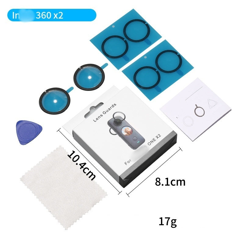 Adhesive Lens Guards for Insta360 ONE X3/X2