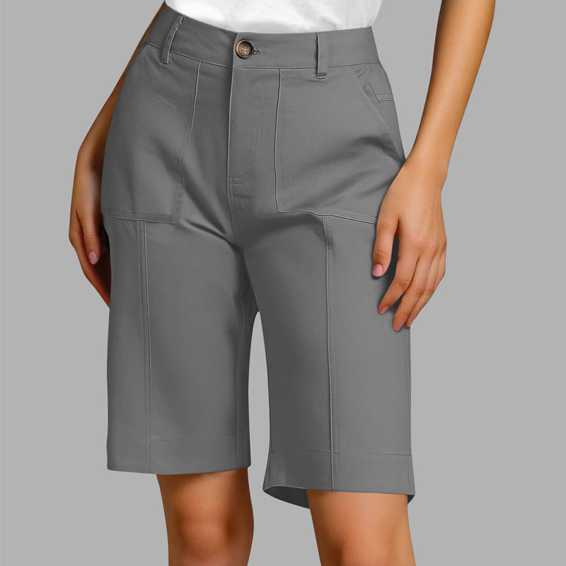 ๐ Women's Solid Color Casual Shorts โ Comfort Meets Chic!