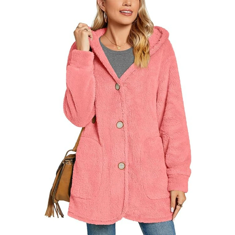 🌸 49% OFF NOW!Women's Cozy Warm Hooded Jacket