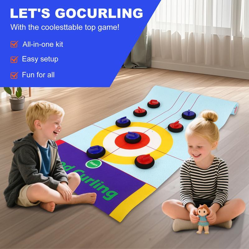💗2025 New Tabletop Family Curling Game☄️☄️ Fun, Engaging, and Perfect for All Ages!