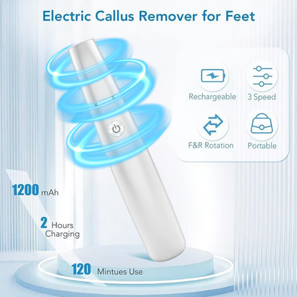 🔥Last Day Special Price £10.99!!💥-🎁Portable Electric Feet Callus Remover