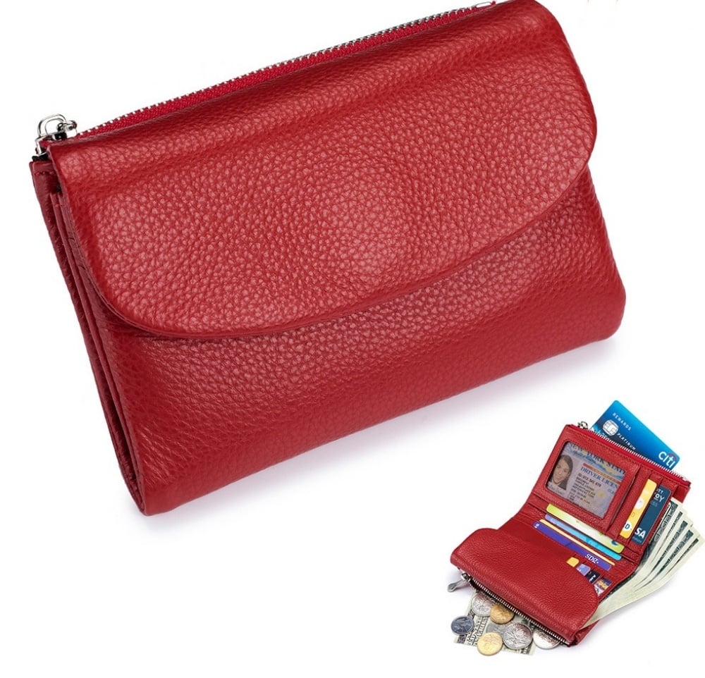 🎁🔥Last day sale 49% OFF🔥✨⏰Unisex Pebble Leather Wallet🔥