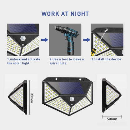 💥GET 50% OFF💥INSTANTLY LIGHT-UP YOUR OUTDOOR SPACE WITH MOTION-ACTIVATED SOLAR LIGHTS