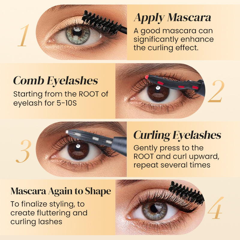 🎉2025 Hot Promotion 50% OFF🔥Heated Lash Curling Tool