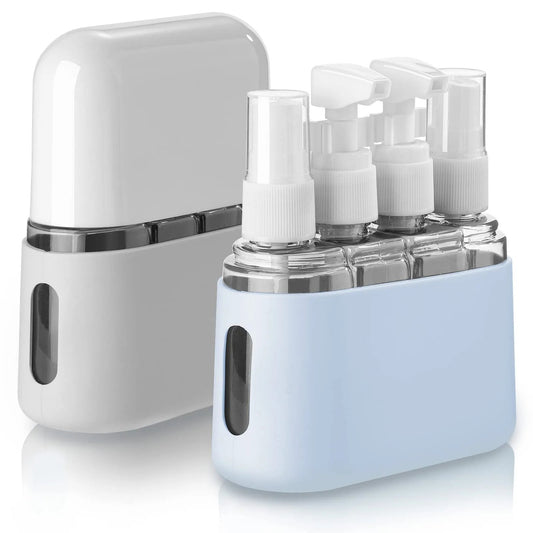 🔥Travel Smarter🔥Mini Shampoo Dispenser Portable Travel Bottle Set
