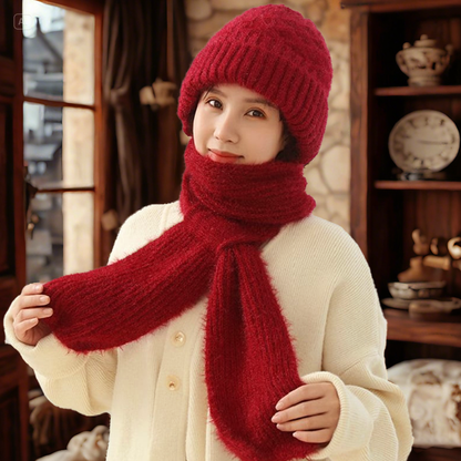 🔥EARLY CHRISTMAS SALE🎄-Winter Versatile Knitted Hooded Scarf for Women