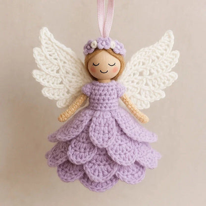 🧚Christmas Angel✨Last Day Sale 49% OFF🎁Crochet Your Own Angel – Complete Craft Kit