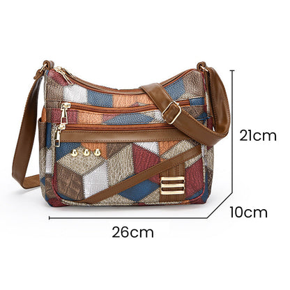 🎁 Hot Sale 49% OFF 👜Vintage Geometric Pattern Bag With Adjustable Strap