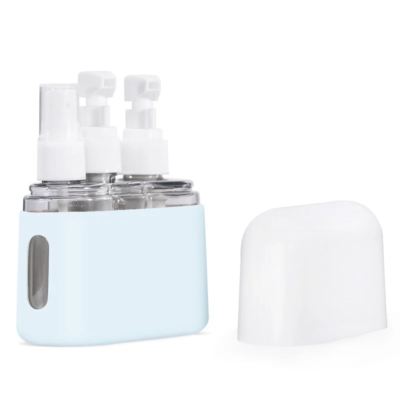 🔥Travel Smarter🔥Mini Shampoo Dispenser Portable Travel Bottle Set