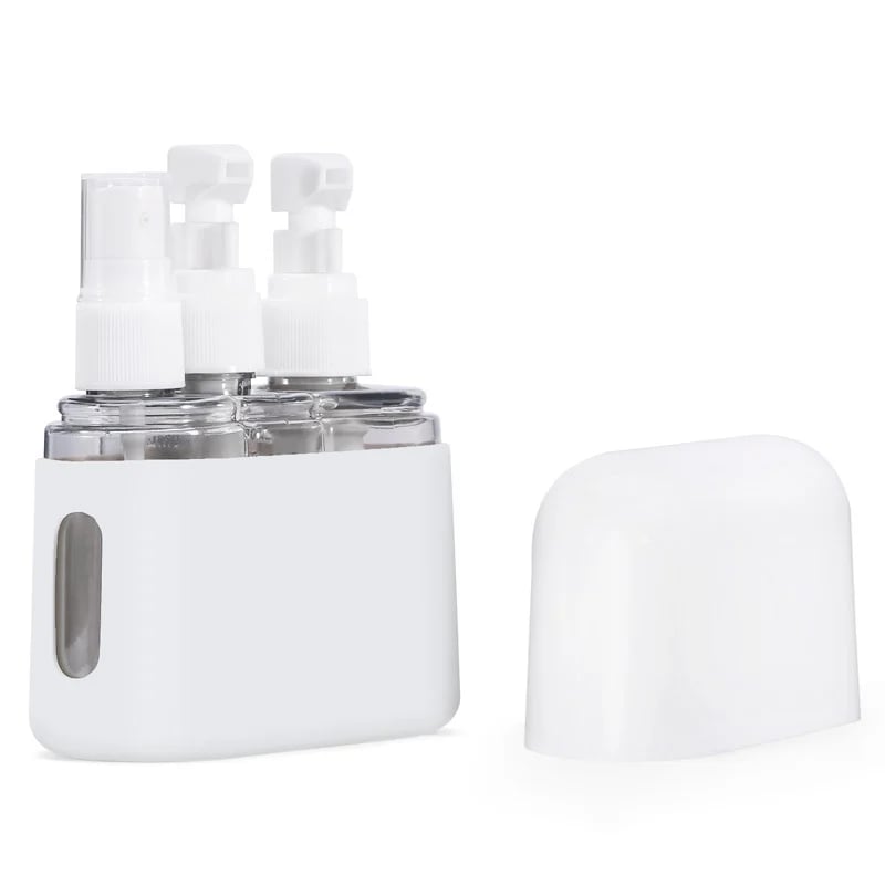 🔥Travel Smarter🔥Mini Shampoo Dispenser Portable Travel Bottle Set