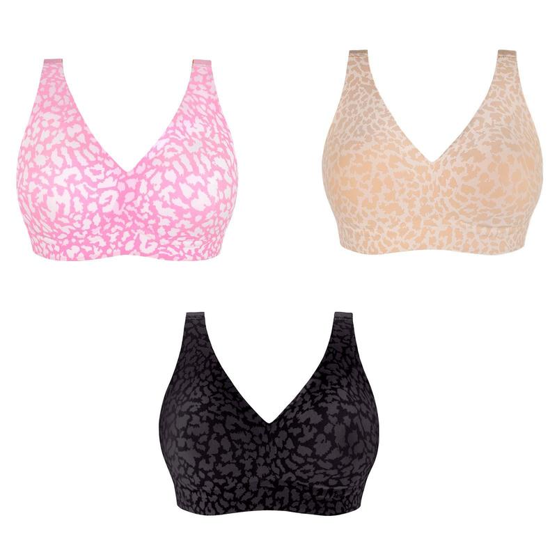 💗LAST DAY PROMOTION - 50%OFF💗Stylish Leopard Pattern Breathable Everyday Bra