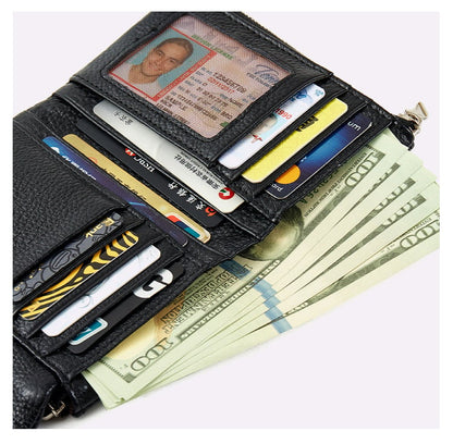 🎁🔥Last day sale 49% OFF🔥✨⏰Unisex Pebble Leather Wallet🔥