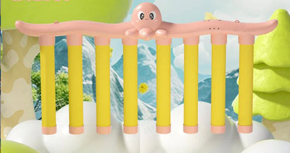 🎯 BUY 3 GET 1 FREE! ✨ Reflective Drop Stick Challenge Game - Improves Reflexes & Focus, Fun for Family/Party with LED Light Effects 🎄📦