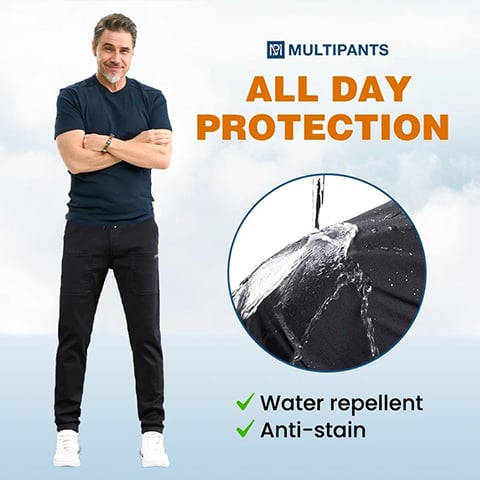 🔥Hot Sale 49%off  👖MultiPants – High Stretch Multi-pocket Durable Cargo Pants