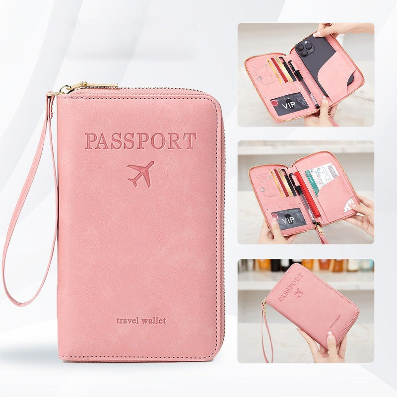 🧳2026 Tourism Must✈️Multifunctional RFID Passport Wallet