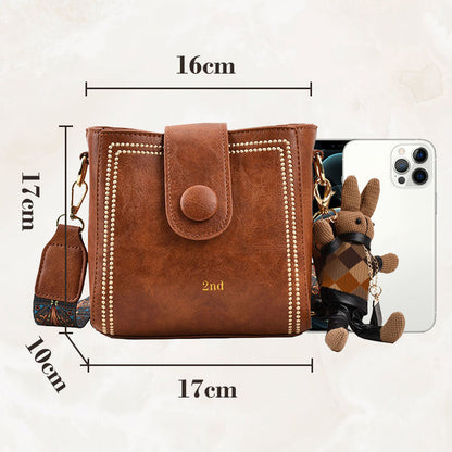 👜✨Vintage Fashion Bag with Adjustable Wider Shoulder Strap🔥