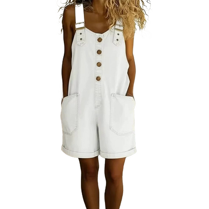 ⌛Limited-time Offer 50% OFF👍-Women's Casual Denim Romper