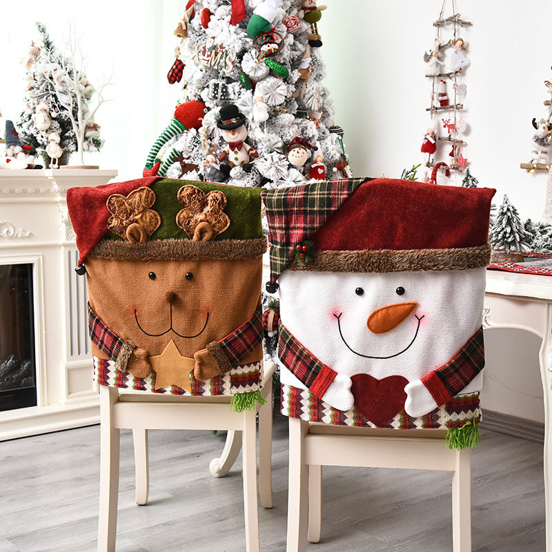 🔥Christmas Sale - 50% OFF🎅 Christmas Themed Chair Cover