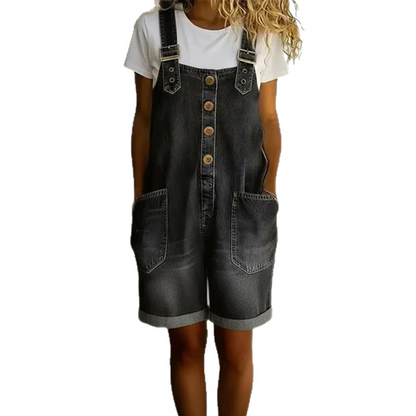 ⌛Limited-time Offer 50% OFF👍-Women's Casual Denim Romper