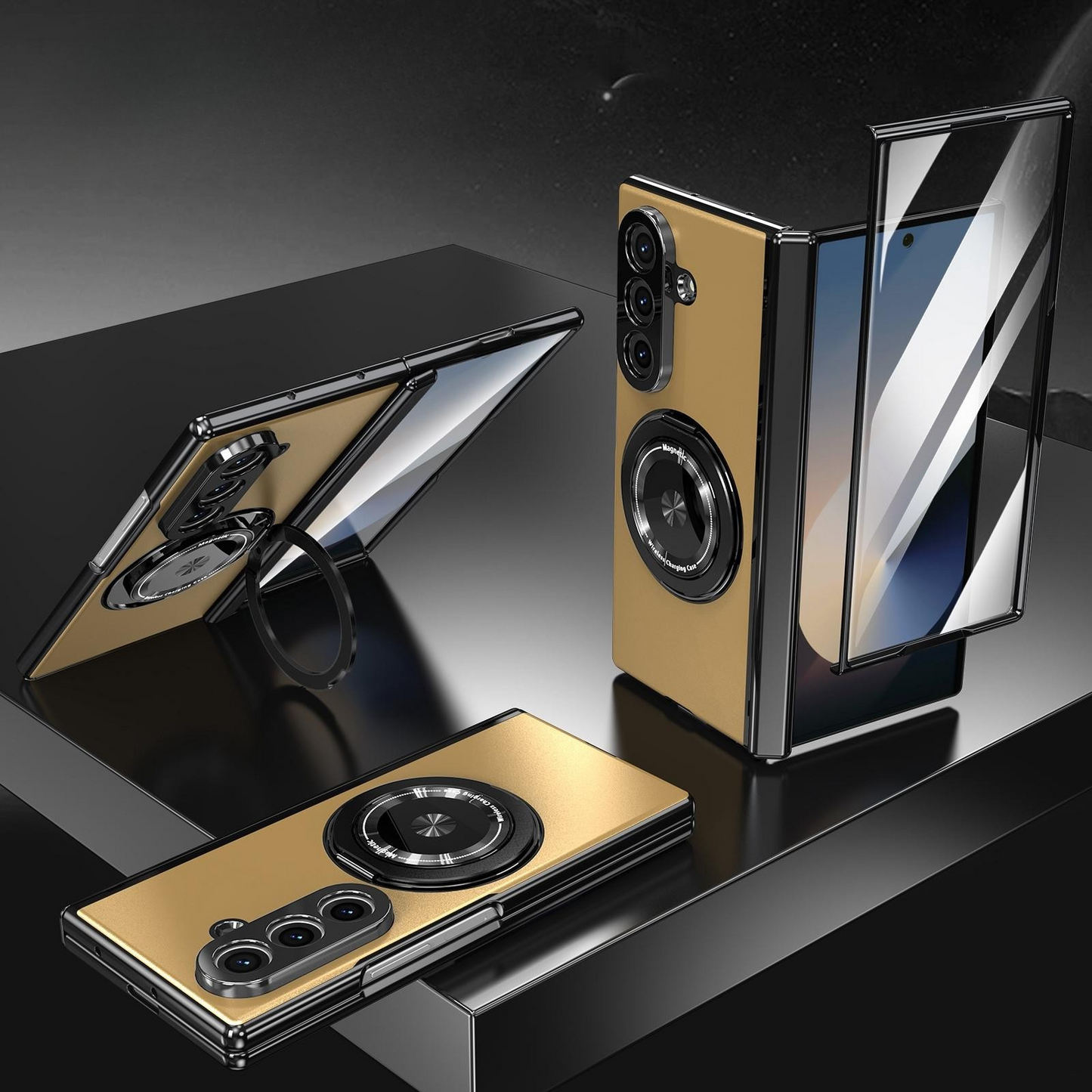 📱Limited Time 50% Off - Powerful Magnetic Holder Case for Samsung Folding Series