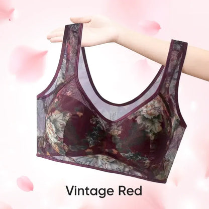 ✨Last Day Special Price £8.99!!💥🌸🎁 Super gather bra | Ice Silk Lace Cooling Comfort Bra