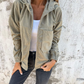 🔥Women's Casual Lapel Hooded Jacket