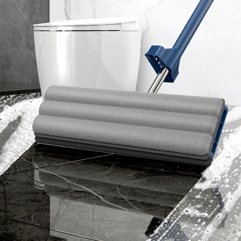 🧹 55% OFF + FREE BUCKET! 💦 2025 Ultra-Absorbent Flat Mop - Large 360° Swivel Head for Effortless Floor Cleaning, Limited Stock! 🏠🚀
