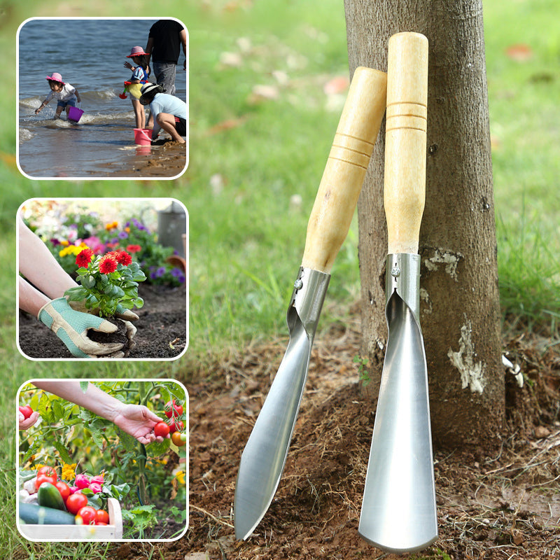 🌱 50% OFF NOW! 🧤 Gardening Tool Set – Weeding Shovel, Trowel & Rake, Ergonomic Grip & Rust-Resistant 🌿