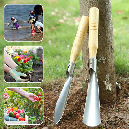 🌱 50% OFF NOW! 🧤 Gardening Tool Set – Weeding Shovel, Trowel & Rake, Ergonomic Grip & Rust-Resistant 🌿