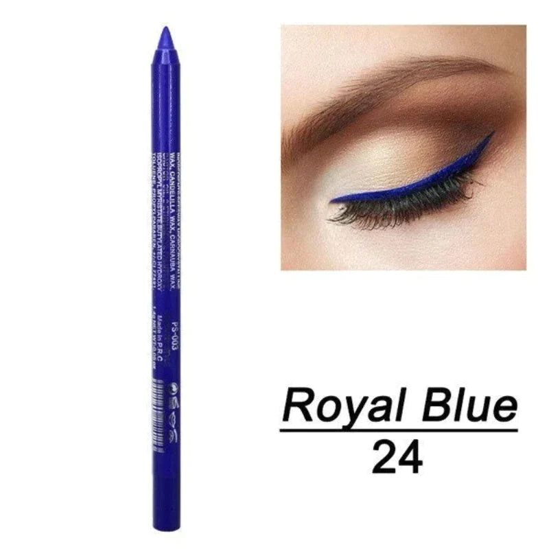 🎁Christmas Special Sale - 50% OFF💜50K+ SOLD!✨14-Pack Eyeliner Pencil Waterproof Colored Gel Liners with Metallic & Shimmer Finishes Smudge-Proof✨
