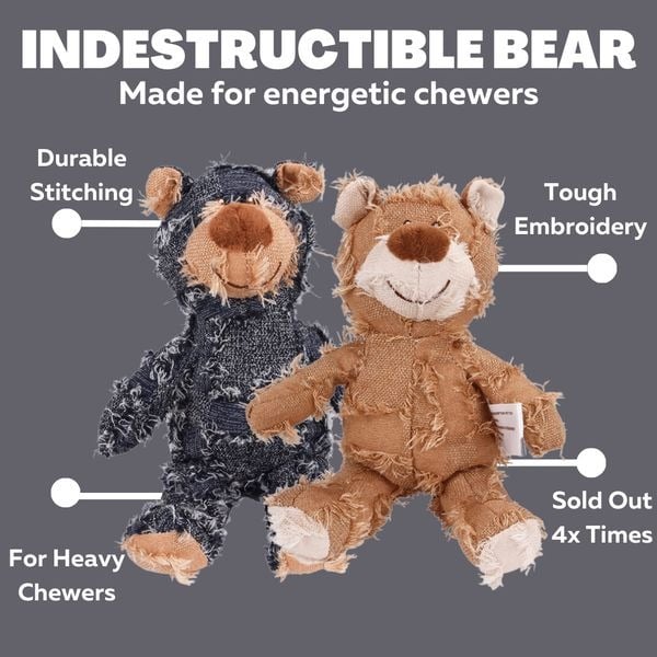 🎅Christmas Sale 49% Off🎄🔥2025 NEW Robust Bear For Heavy Chewers