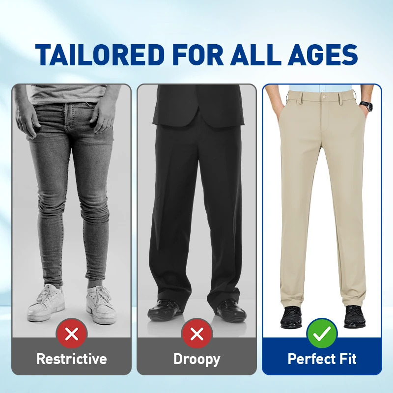 🔥2026 Hot Sale 49% OFF✨💖Breathable Comfortable Men's Stretch Casual Trousers