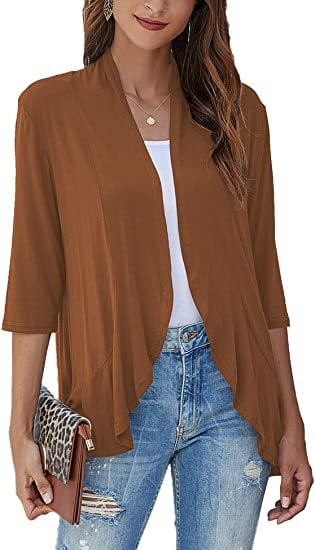 🔥Last Day 50% Off✨Women's Casual Lightweight Open Front